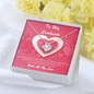 Love Knot Necklace - Pink Delight - Soulmate