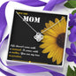 Love Knot Necklace - Sunflower - Mom