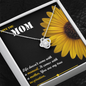 Love Knot Necklace - Sunflower - Mom