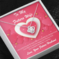 Love Knot Necklace - Pink Delight - Future Wife