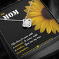 Love Knot Necklace - Sunflower - Mom
