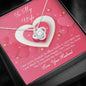 Love Knot Necklace - Pink Delight - Wife