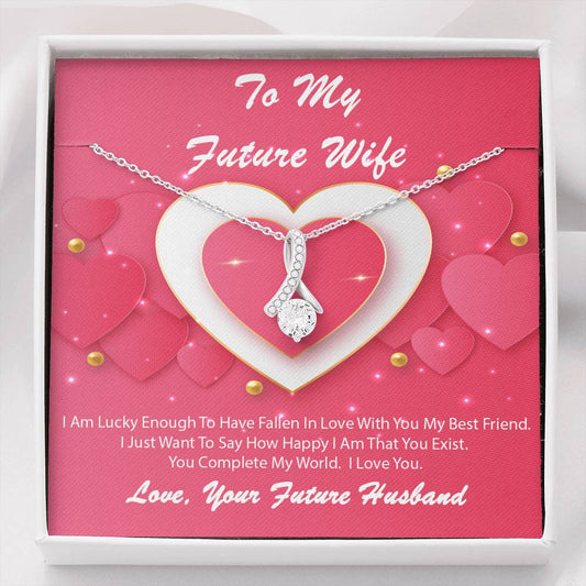 Alluring Beauty Necklace - Pink Delight - Future Wife
