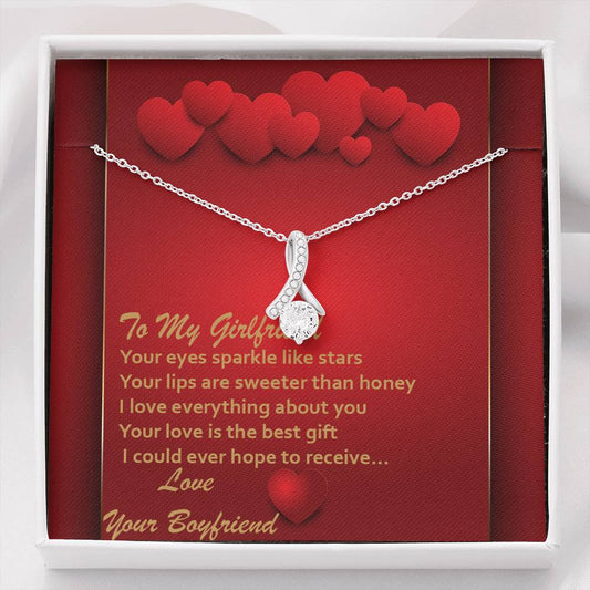 Alluring Beauty Necklace - Red Hearts - Girlfriend