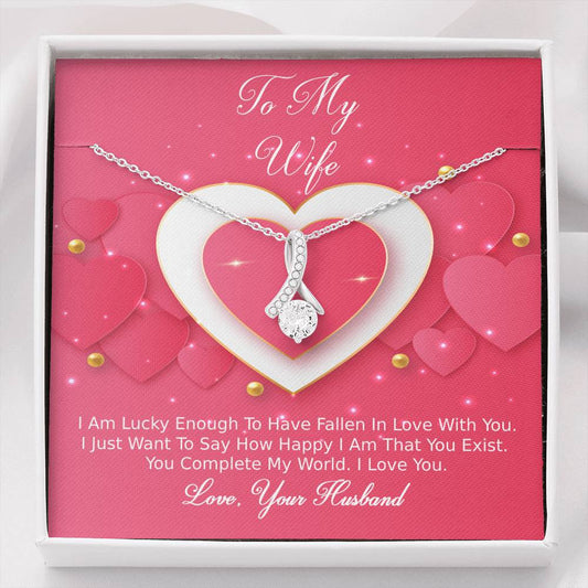 Alluring Beauty Necklace - Pink Delight - Wife