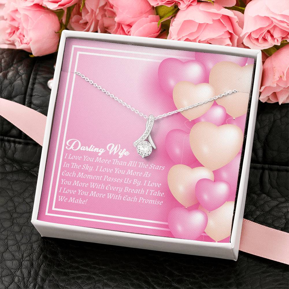 Alluring Beauty Necklace - Candy Hearts - Wife