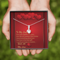 Alluring Beauty Necklace - Red Hearts - Soulmate