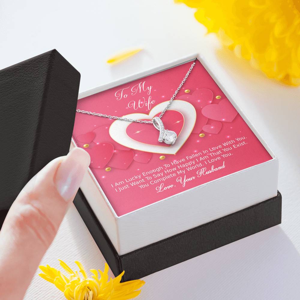 Alluring Beauty Necklace - Pink Delight - Wife
