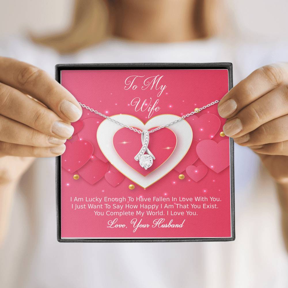 Alluring Beauty Necklace - Pink Delight - Wife