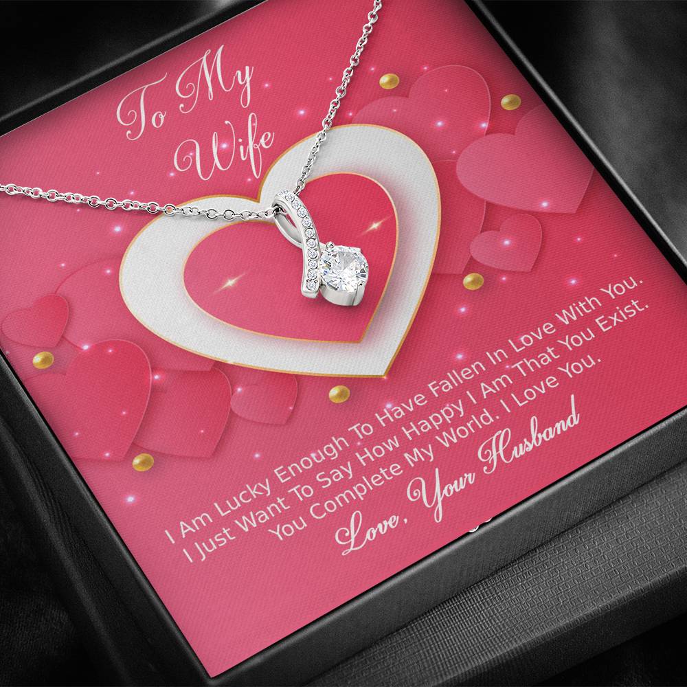 Alluring Beauty Necklace - Pink Delight - Wife