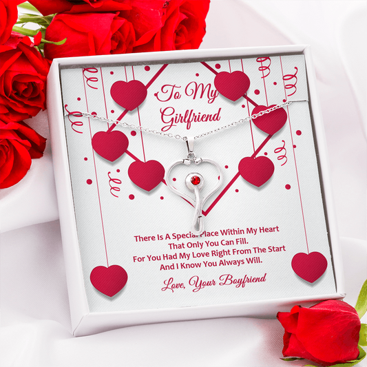 Stethoscope Necklace - Red Ribbons - Girlfriend