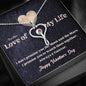 Stethoscope Necklace - Moon and Stars - Valentine