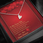 Sweetest Hearts Necklace - Red Hearts - Future Wife