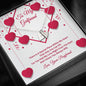Sweetest Hearts Necklace - Red Ribbons - Girlfriend