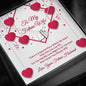 Sweetest Hearts Necklace - Red Ribbons - Future Wife