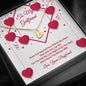 Sweetest Hearts Necklace - Red Ribbons - Girlfriend