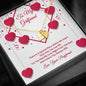 Sweetest Hearts Necklace - Red Ribbons - Girlfriend