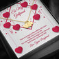 Sweetest Hearts Necklace - Red Ribbons - Girlfriend