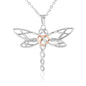 Dragonfly Dreams Necklace - Blue Butterfly - Mom