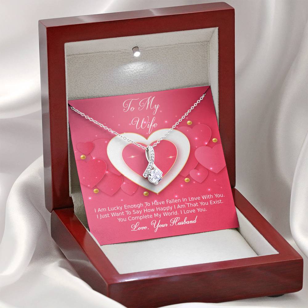 Alluring Beauty Necklace - Pink Delight - Wife