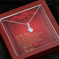 Alluring Beauty Necklace - Red Hearts - Soulmate
