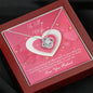 Love Knot Necklace - Pink Delight - Wife