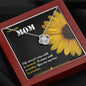 Love Knot Necklace - Sunflower - Mom
