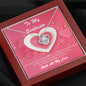 Love Knot Necklace - Pink Delight - Soulmate